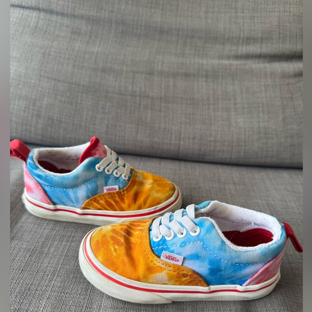 VANS Colorful Kids Tie-Dye Sneakers